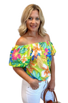 Off the shoulder Floral Top