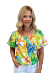 Off the shoulder Floral Top