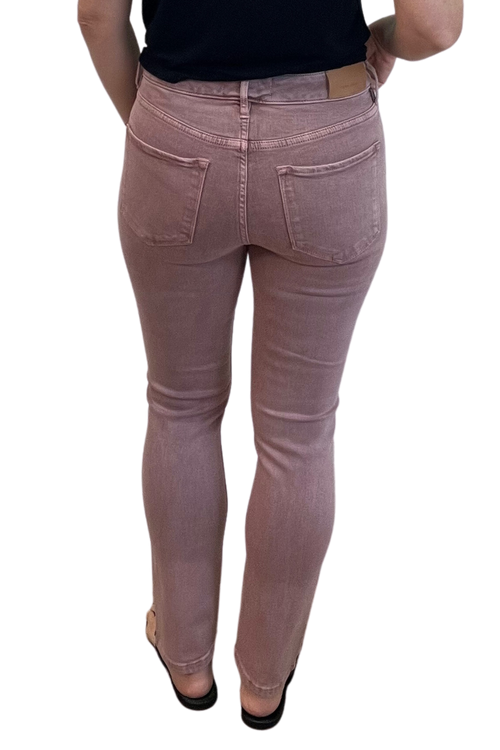 Mauve Straight Leg Blaire Jeans