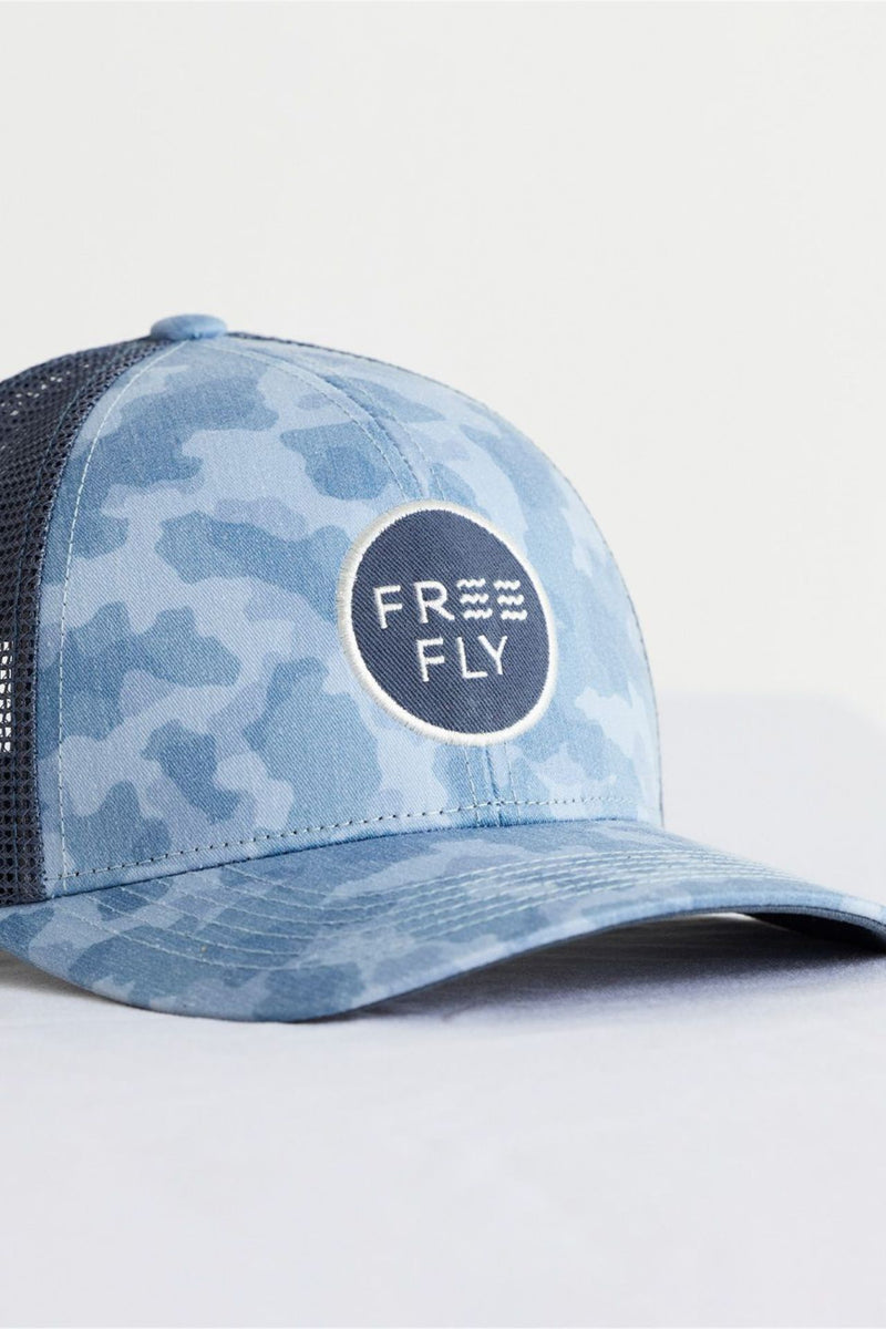 Free Fly Camo Trucker Hat