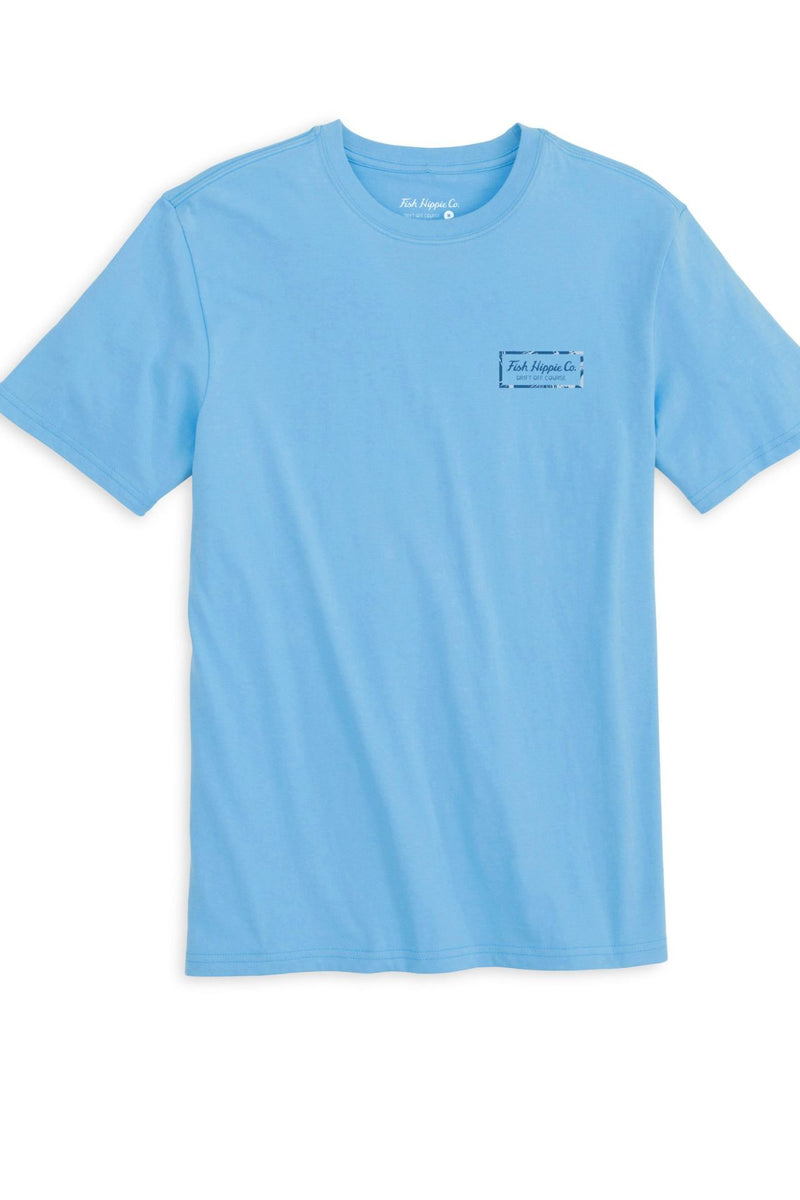 Fish Hippie Azure Florida T-Shirt