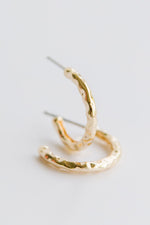 Michelle McDowell Small Gold Hoop Earrings