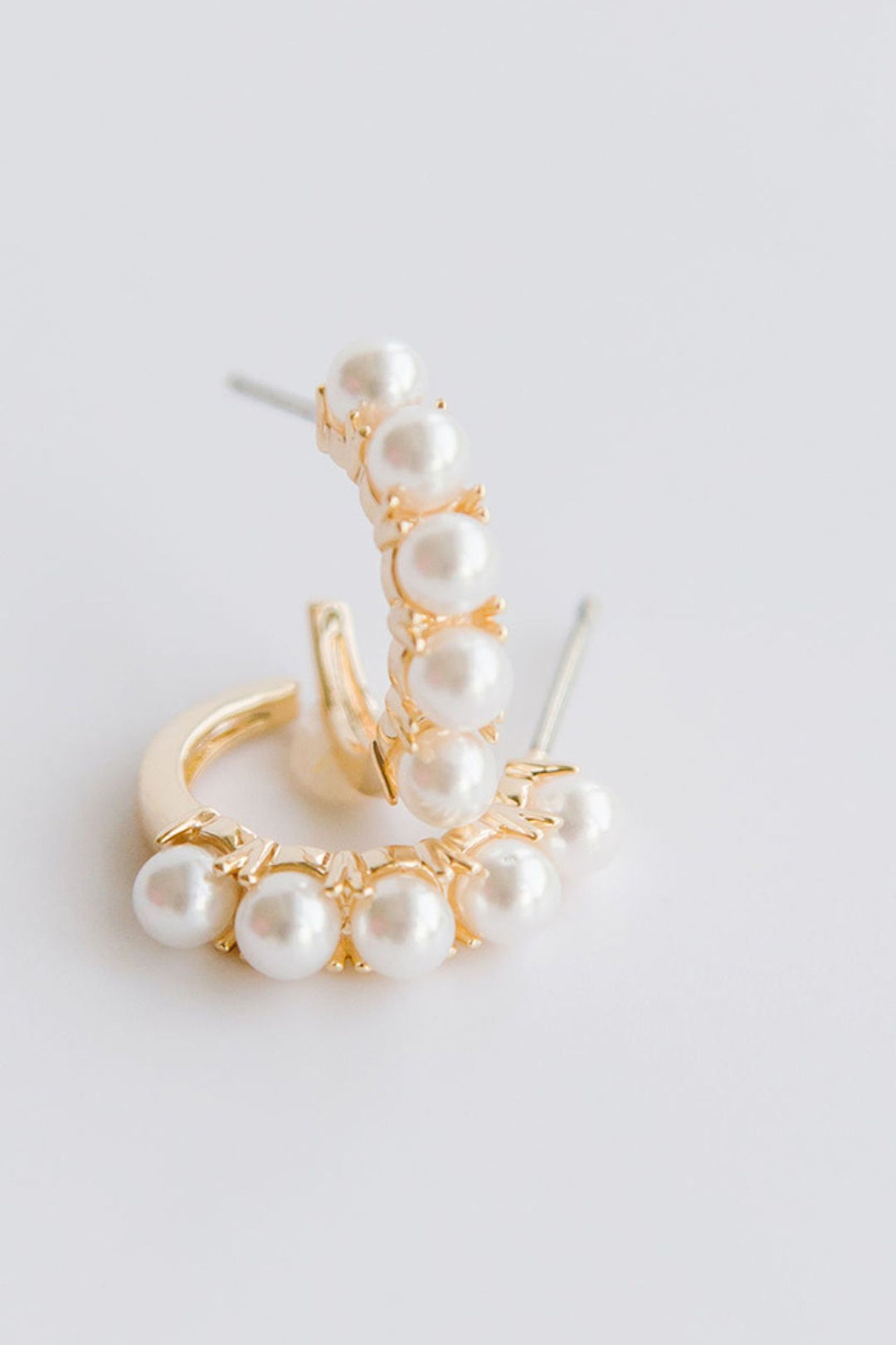 Michelle McDowell Small Gold Hoop Earrings