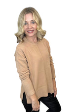Round Neck Long Sweater