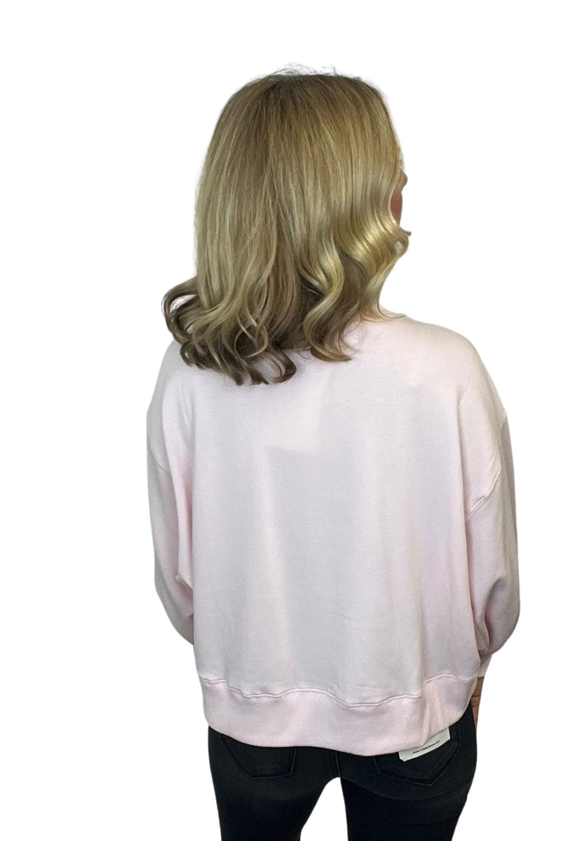 Champagne Bottle Pink Sweatshirt