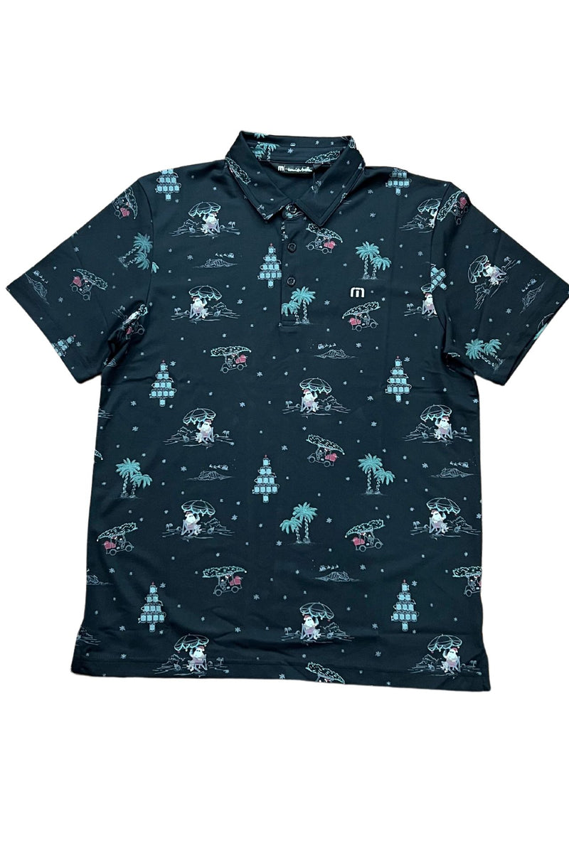Travis Mathew California Christmas Polo