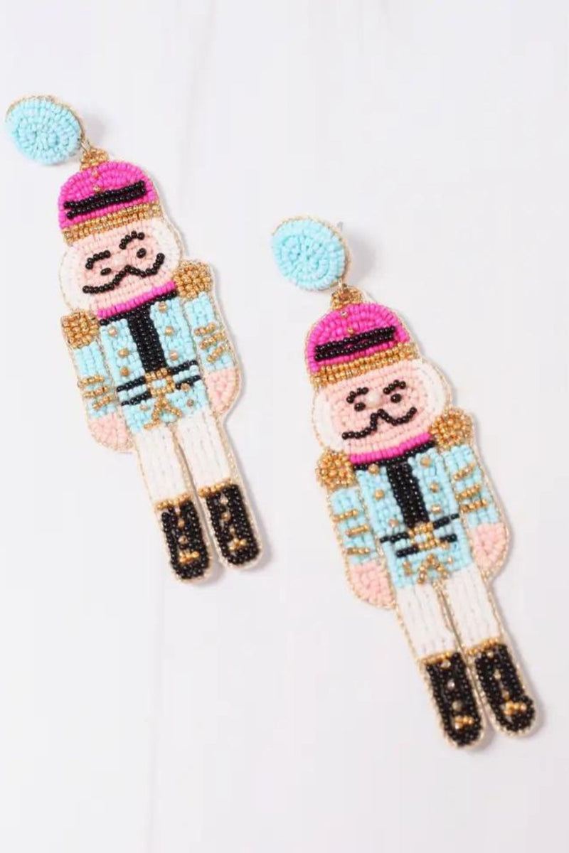 Nutcracker Pink Earrings