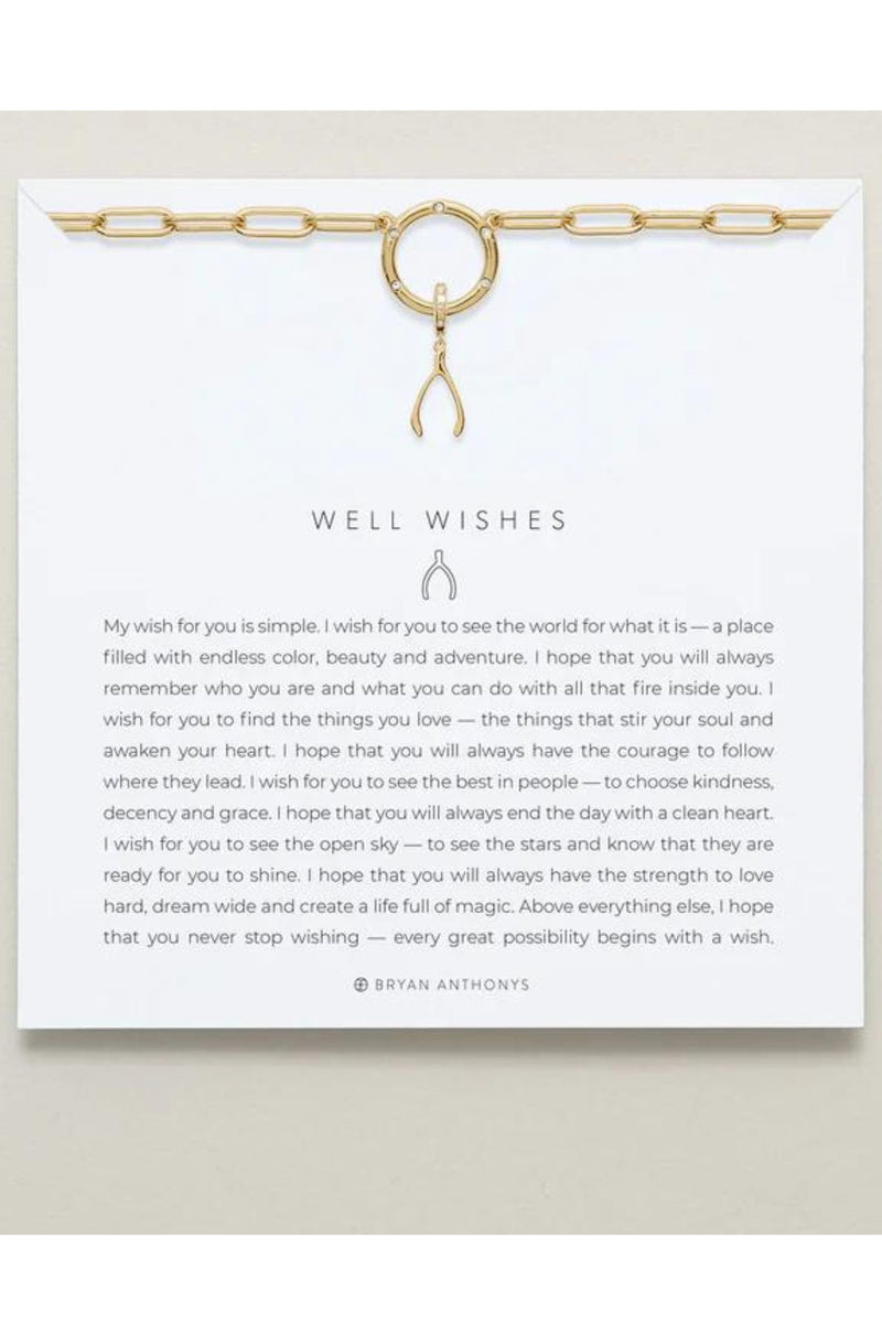 Bryan Anthonys Well Wishes Necklace
