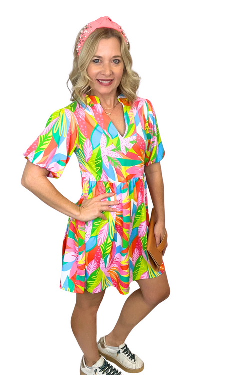 Mary Square Catalina Get Tropical Dress