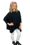 Long Sleeve High Low Hem Top