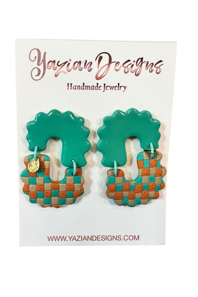 Yazian Designs Oval Earrings