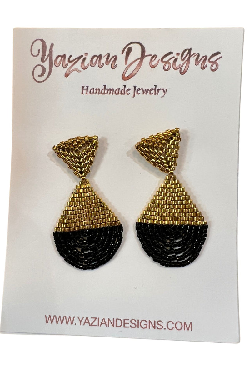 Yazian Designs Beaded Earrings