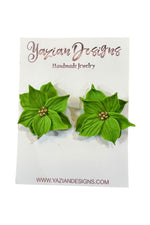 Yazian Designs Flower Earrings