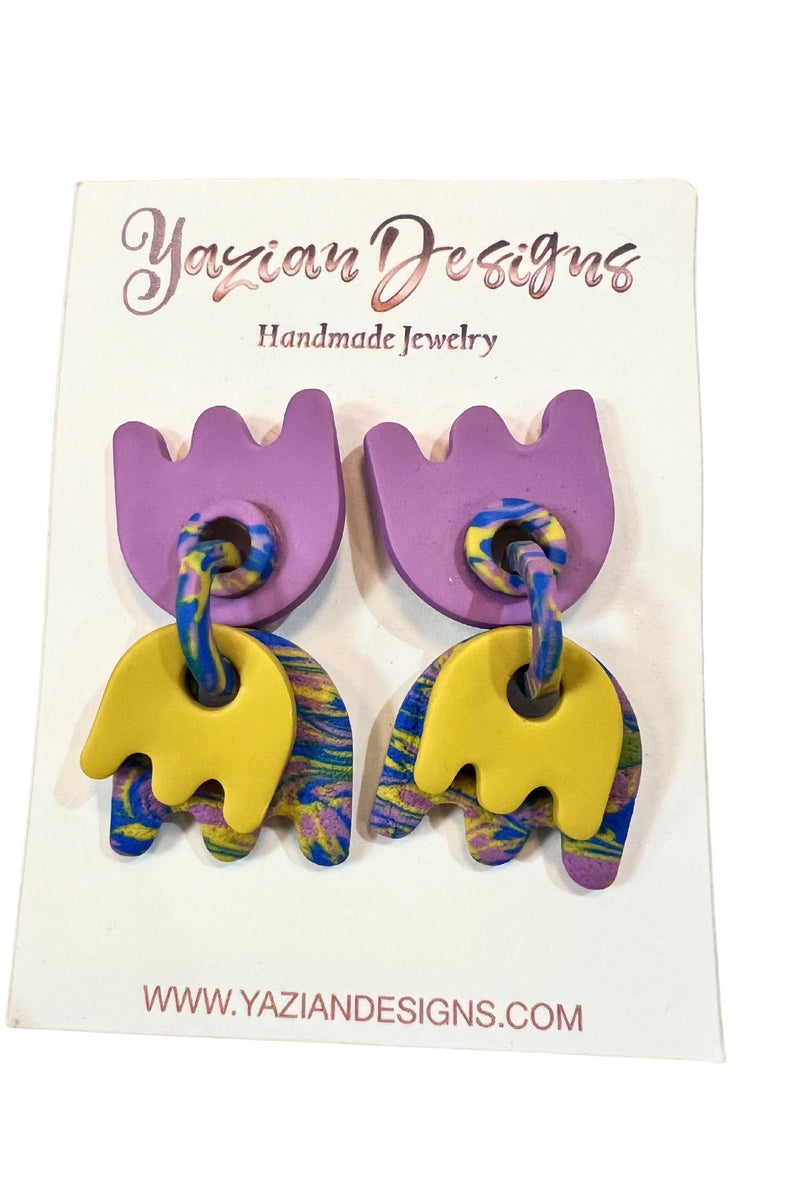 Yazian Designs Tulip Earrings