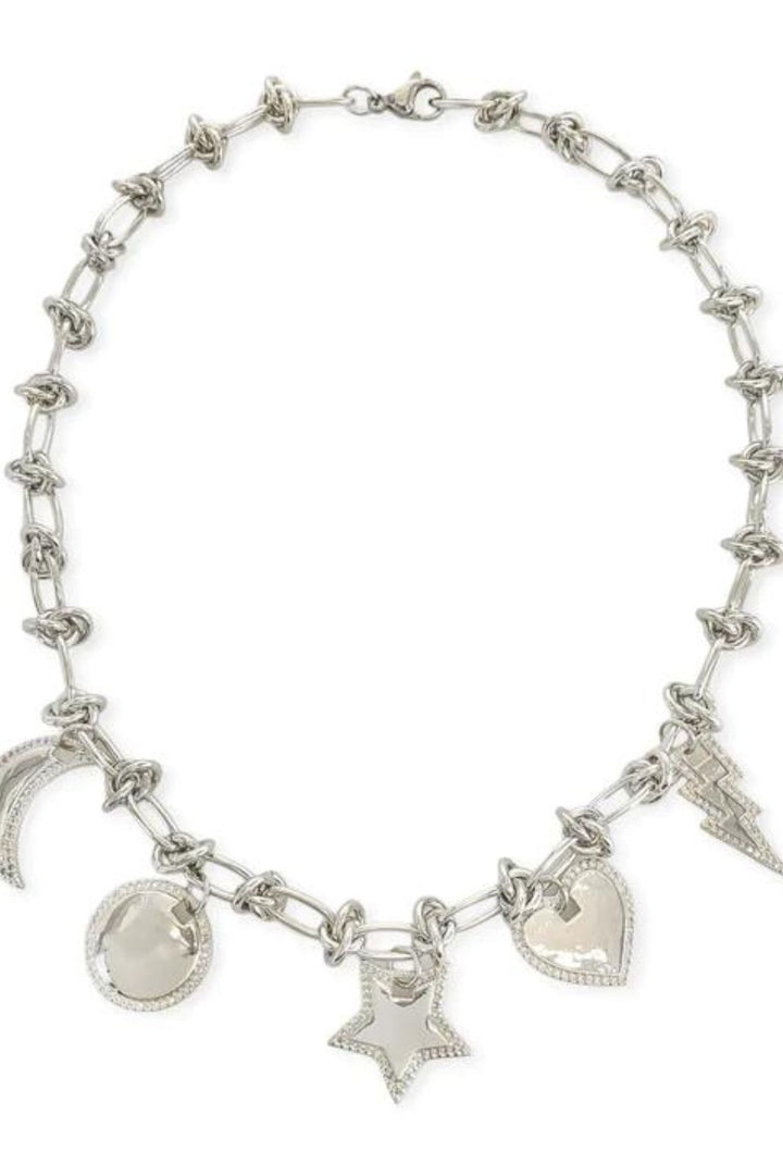 Courtney's Dangling Charm Necklace