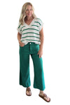 Dear John Denim Audrey Galapegos Wide Leg Cropped Pants