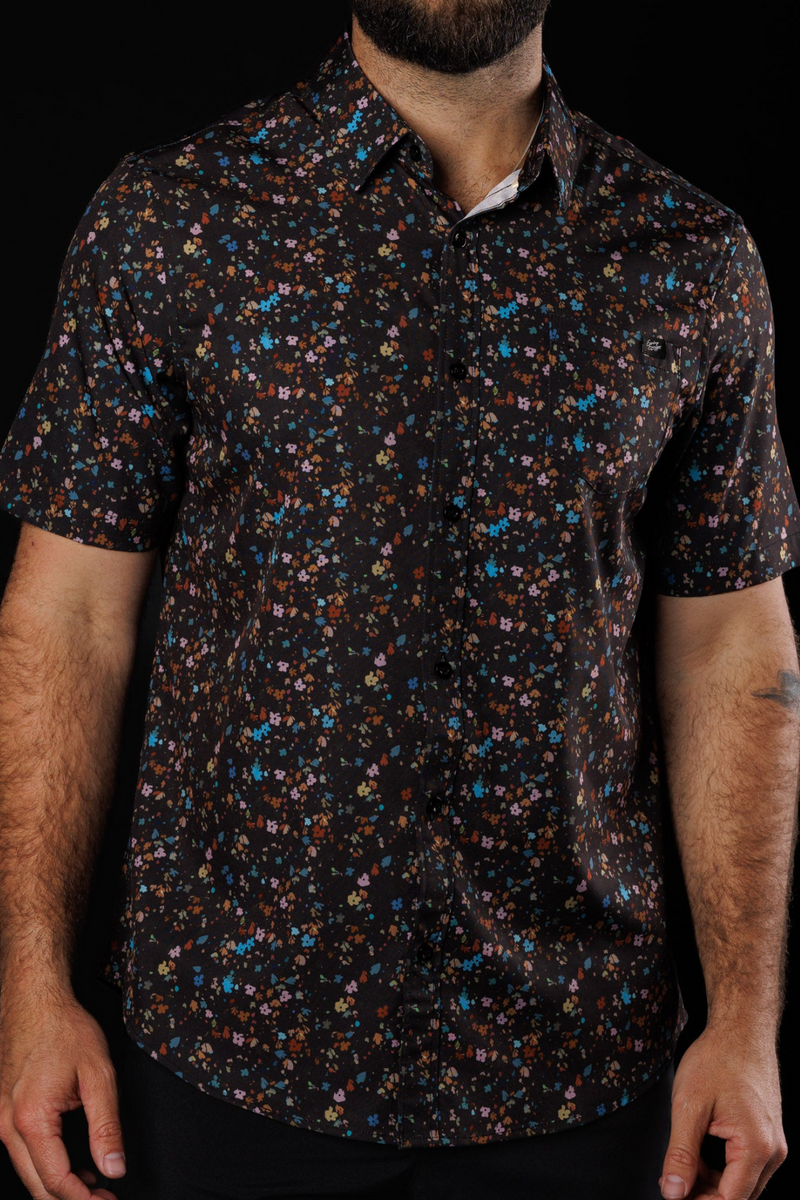 Sunday Swagger Fleur De Groove Button Down