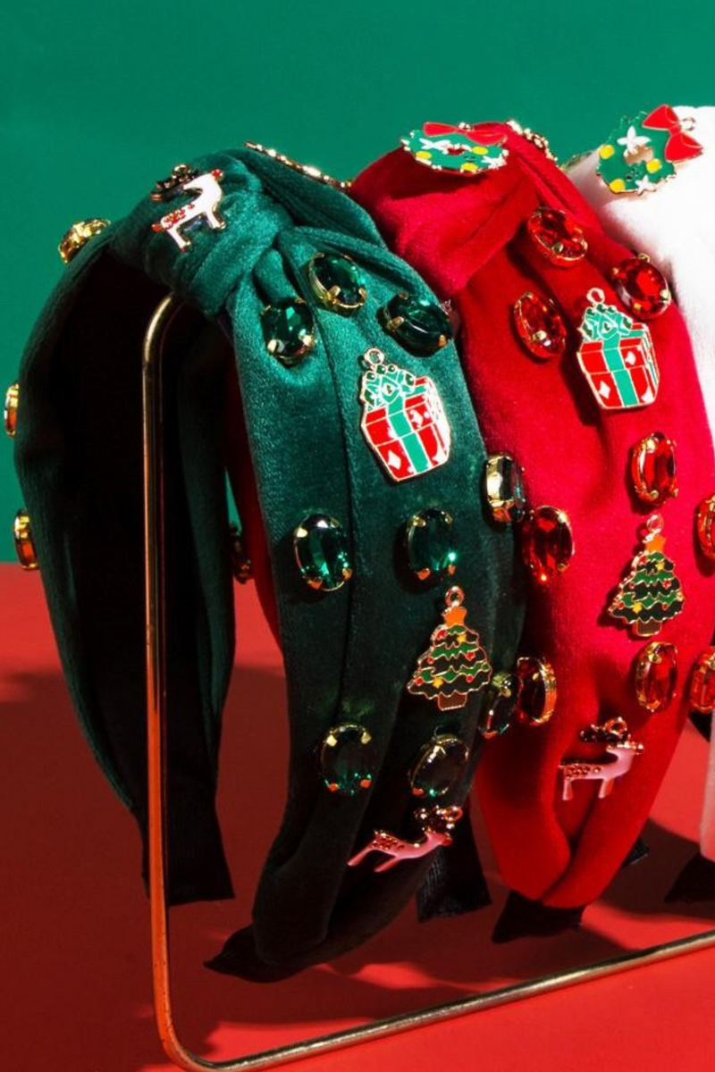 Velvet Christmas Headband