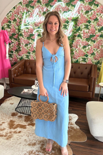 Victoria Keyhole Long Dress