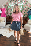 Denim Skort
