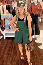 Ruffle Trim Romper