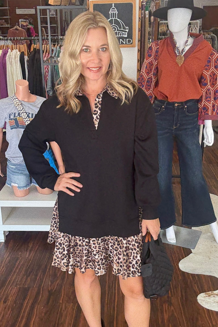 Leopard Print Dress