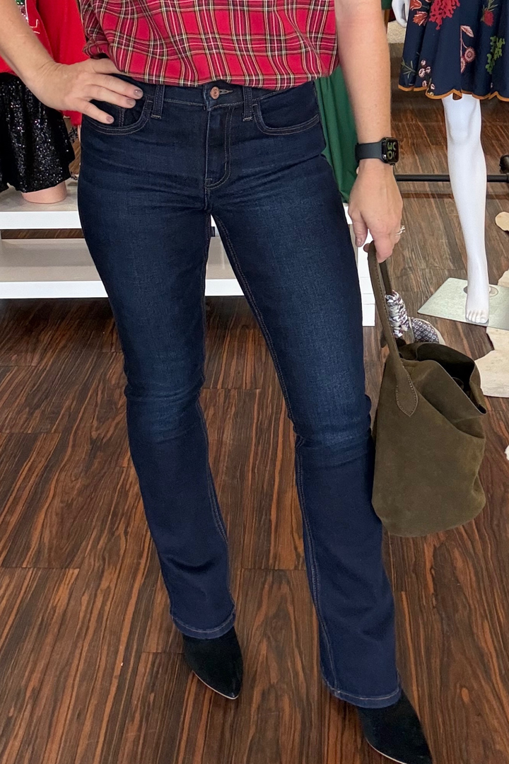 Vervet Mid Rise Boot Cut Jeans