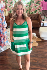 Knit Mini Dress with Built in shorts and bra