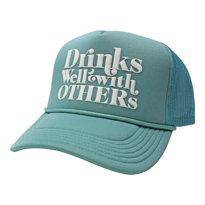 
Stay cool and comfortable with this classic foam trucker hat featuring an adjustable mesh back for the perfect fit. The front showcases bold puff lettering that makes a statement wherever you go. Whether you're out running errands or soaking up the sun, this hat delivers style and breathability in one go-to accessory.