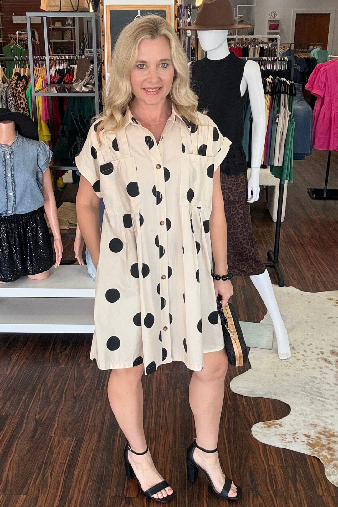 Polka Dot Mini Dress – Local Style House
