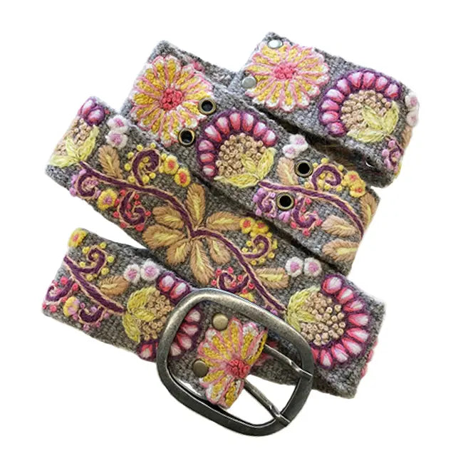 Jenny Krause Embroidered Belt