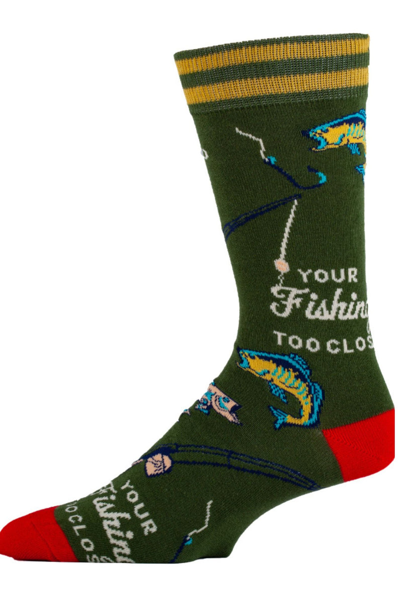 Men's Crew Sock Gone Fishing