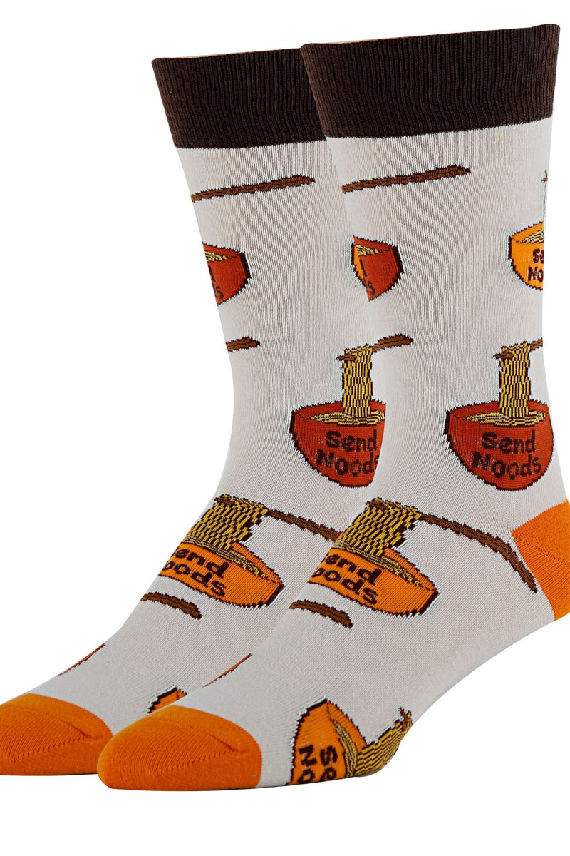 Send Noods Men's Crew Socks