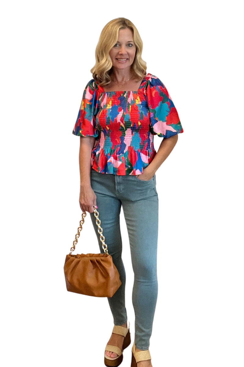 Gisele Skinny Jeans in Seafoam Haze