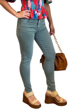 Gisele Skinny Jeans in Seafoam Haze
