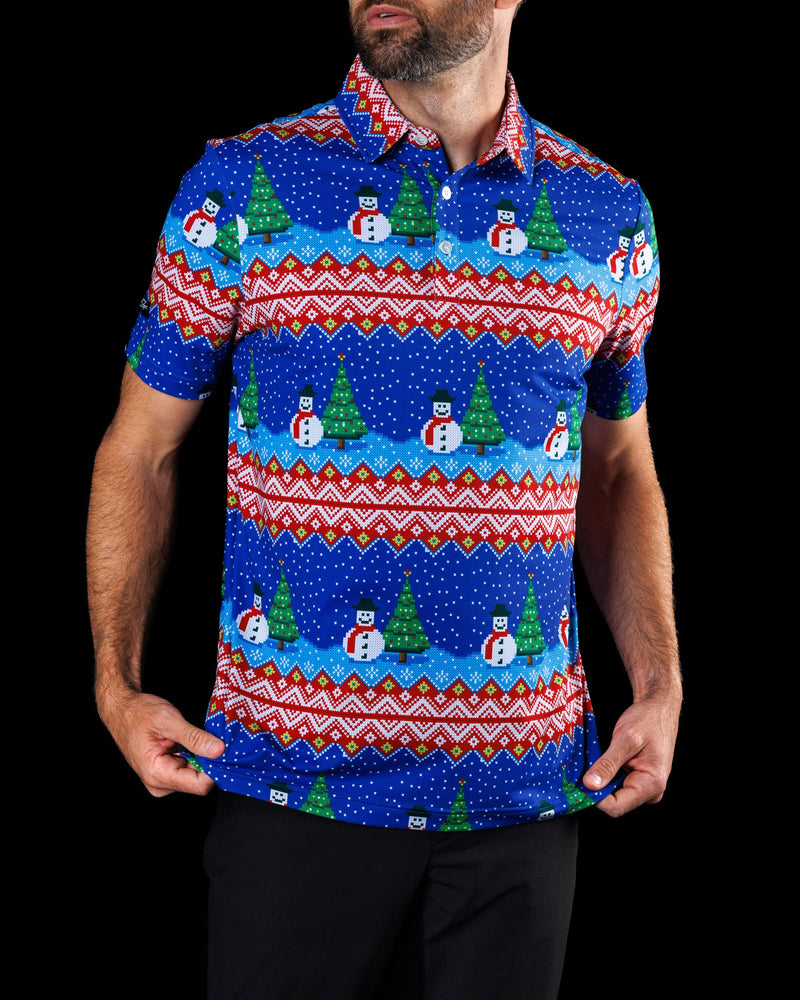Sunday Swagger Ugly Sweater Polo 4.0