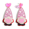 Heart and Gnome Earrings