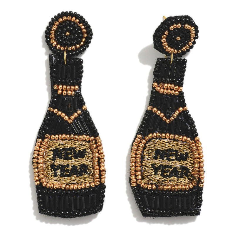 Champagne Bottle Earrings