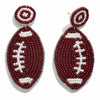 Beaded Sports Earrings