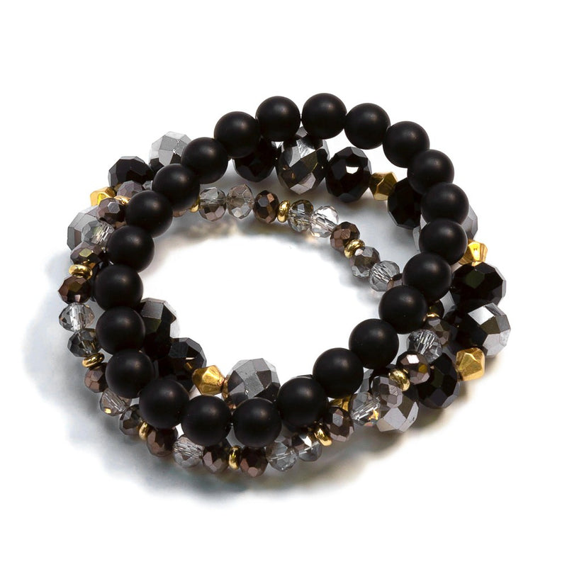 Beaded Bracelets Set of 3