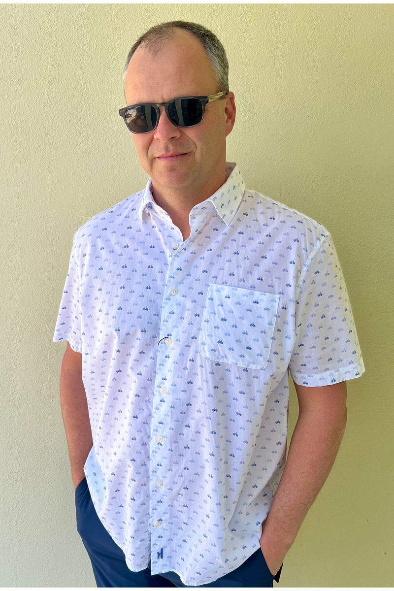Johnnie-O Dayton Short Sleeve Button Up Shirt