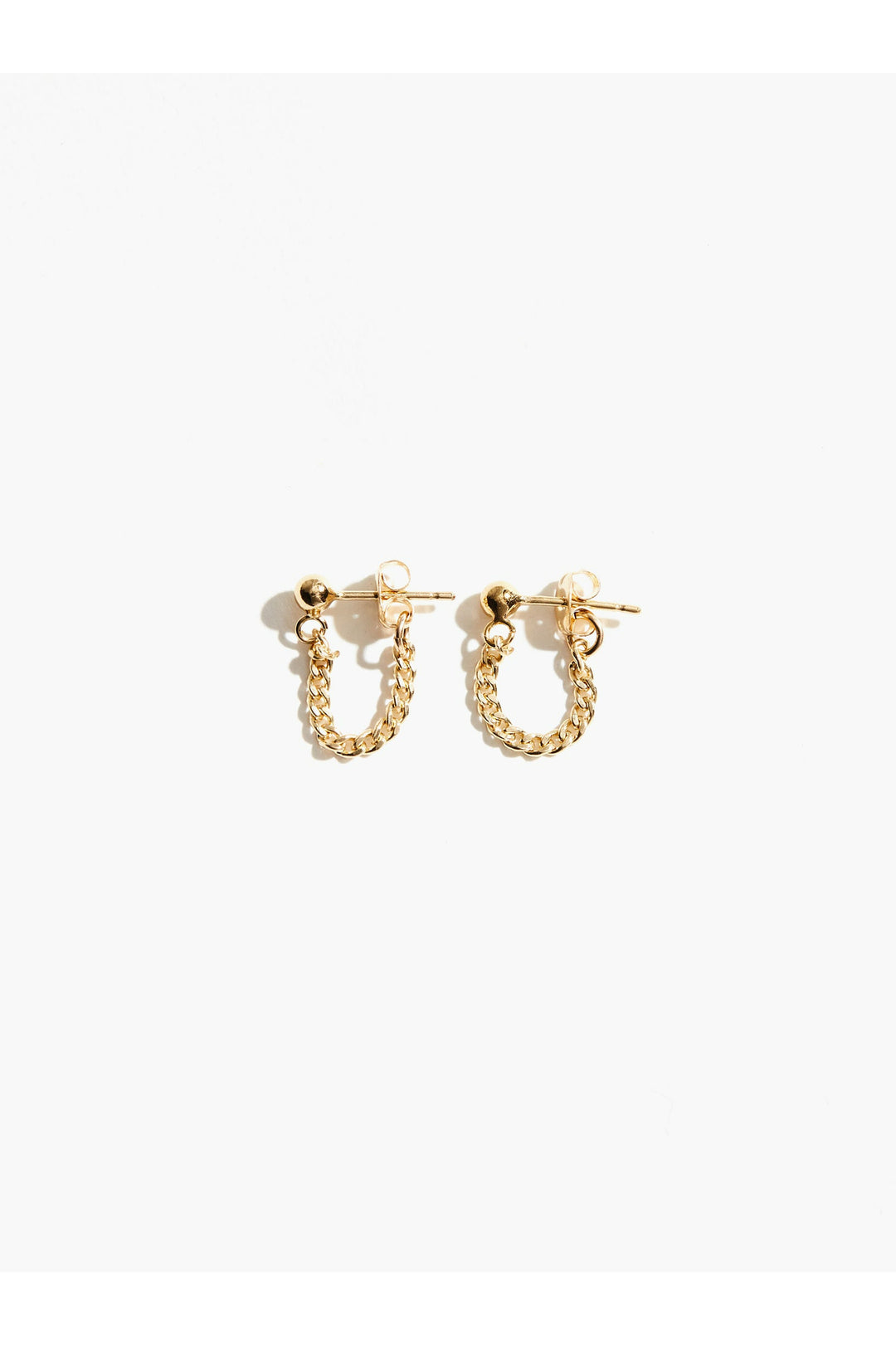 
Elevate your everyday look with these minimalist curb chain earrings. Crafted from gold-fill for lasting durability and shine, each piece features a delicate 3mm chain with a subtle 1-inch drop. Perfect for layering or wearing solo, these versatile earrings transition seamlessly from day to night while maintaining an understated, contemporary edge.