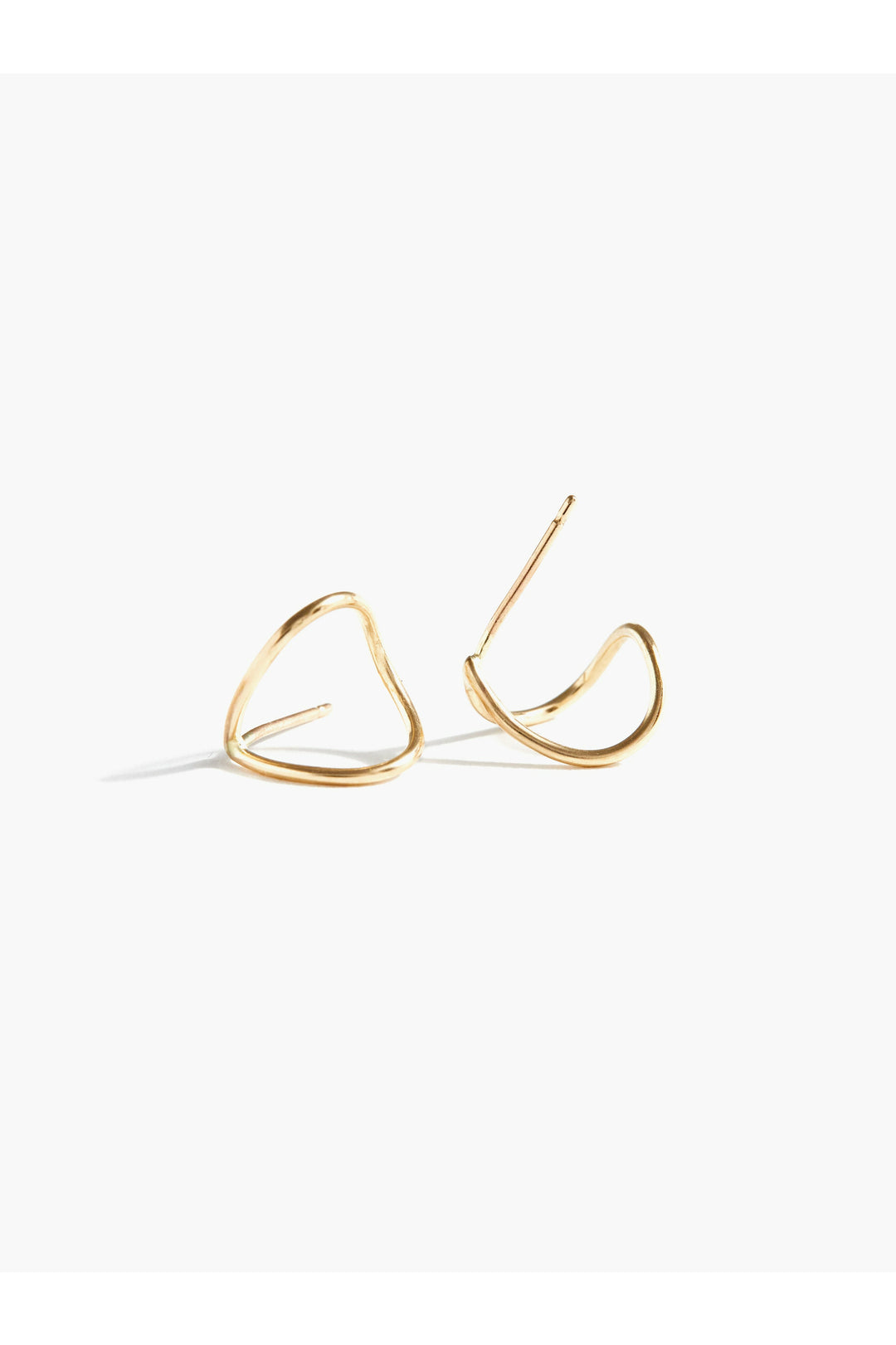 
Delicate ear hugs crafted from 14k gold-fill with 18 gauge posts that offer both elegance and practicality. The naturally soft 14k gold posts can be gently bent back into shape if needed, making these earrings forgiving and long-lasting. Perfect for everyday wear or special occasions, these pieces combine quality materials with thoughtful design for a modern aesthetic.