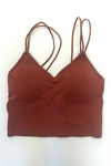 Crop Tank with Built in Bra