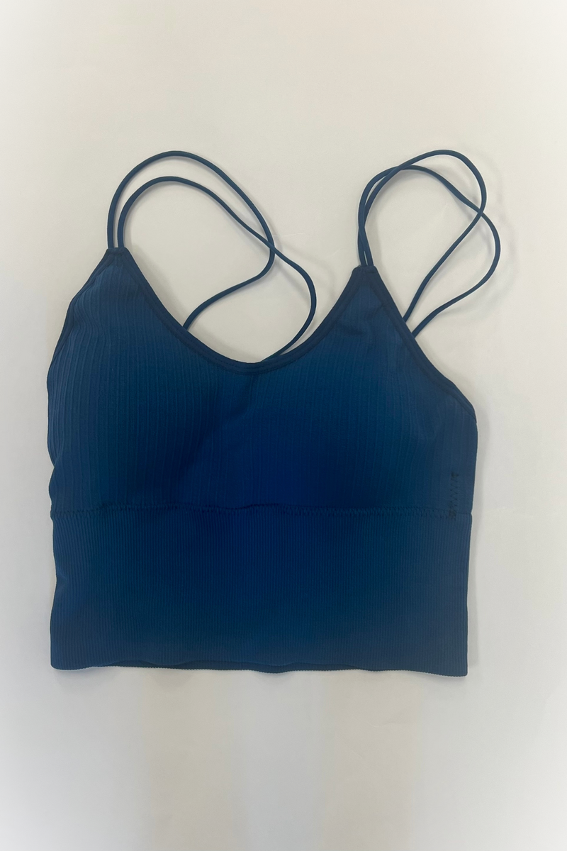 Crop Tank with Built in Bra