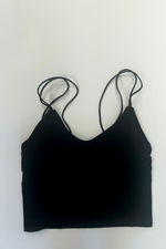 Crop Tank with Built in Bra