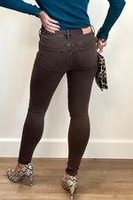 Gisele Dark Oak Skinny Jeans