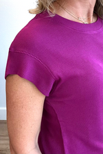Magenta Gabby Top