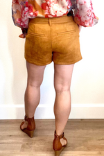 Sophia Suede Shorts