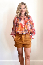 Sophia Suede Shorts